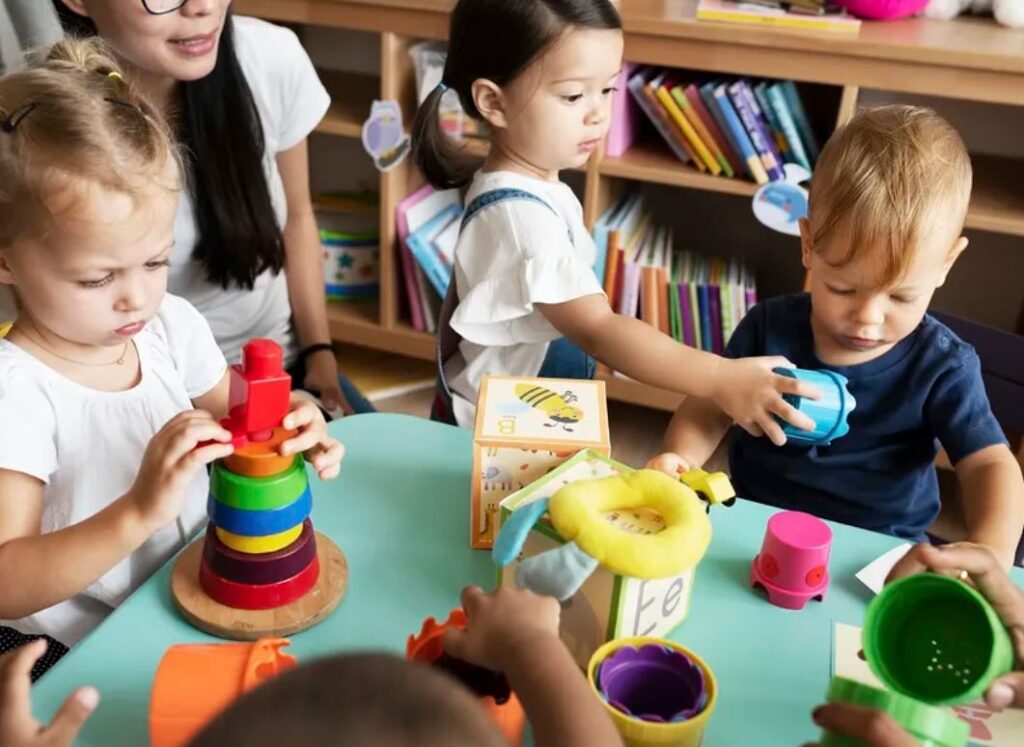 Does a Montessori preschool education provide enough social interaction and creative play for children?